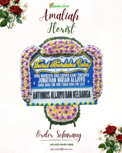 Papan Bunga Duka jurumudi baru