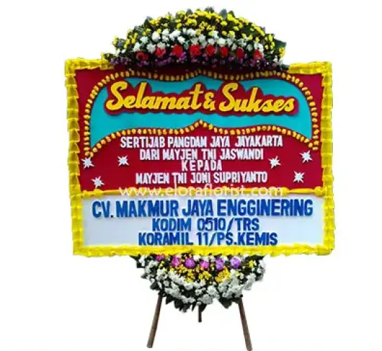 Karangan Bunga jurumudi baru