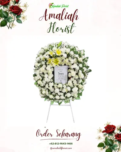 Krans Bunga Duka Cita jurumudi baru